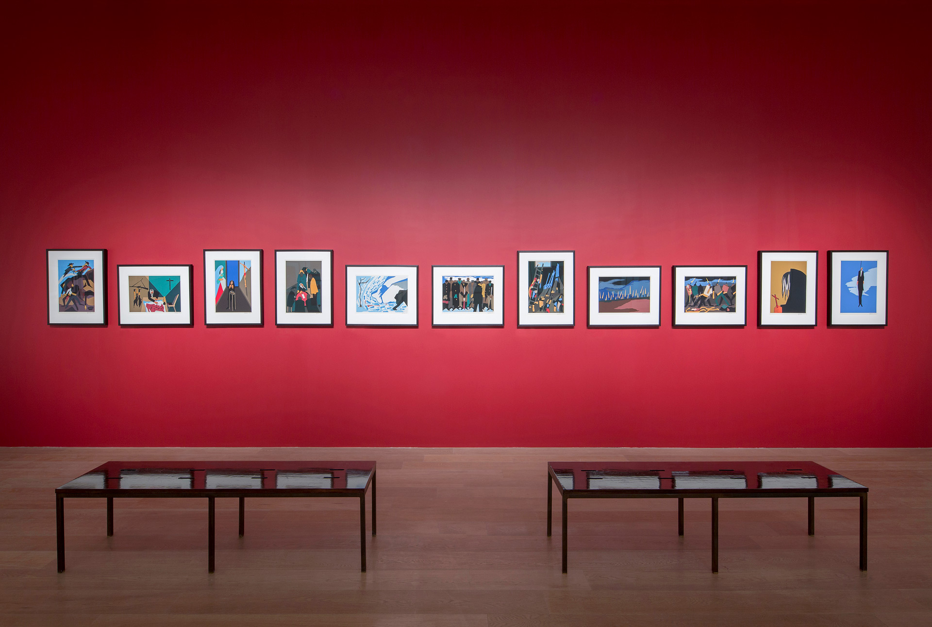 Jacob Lawrence, Evans Center