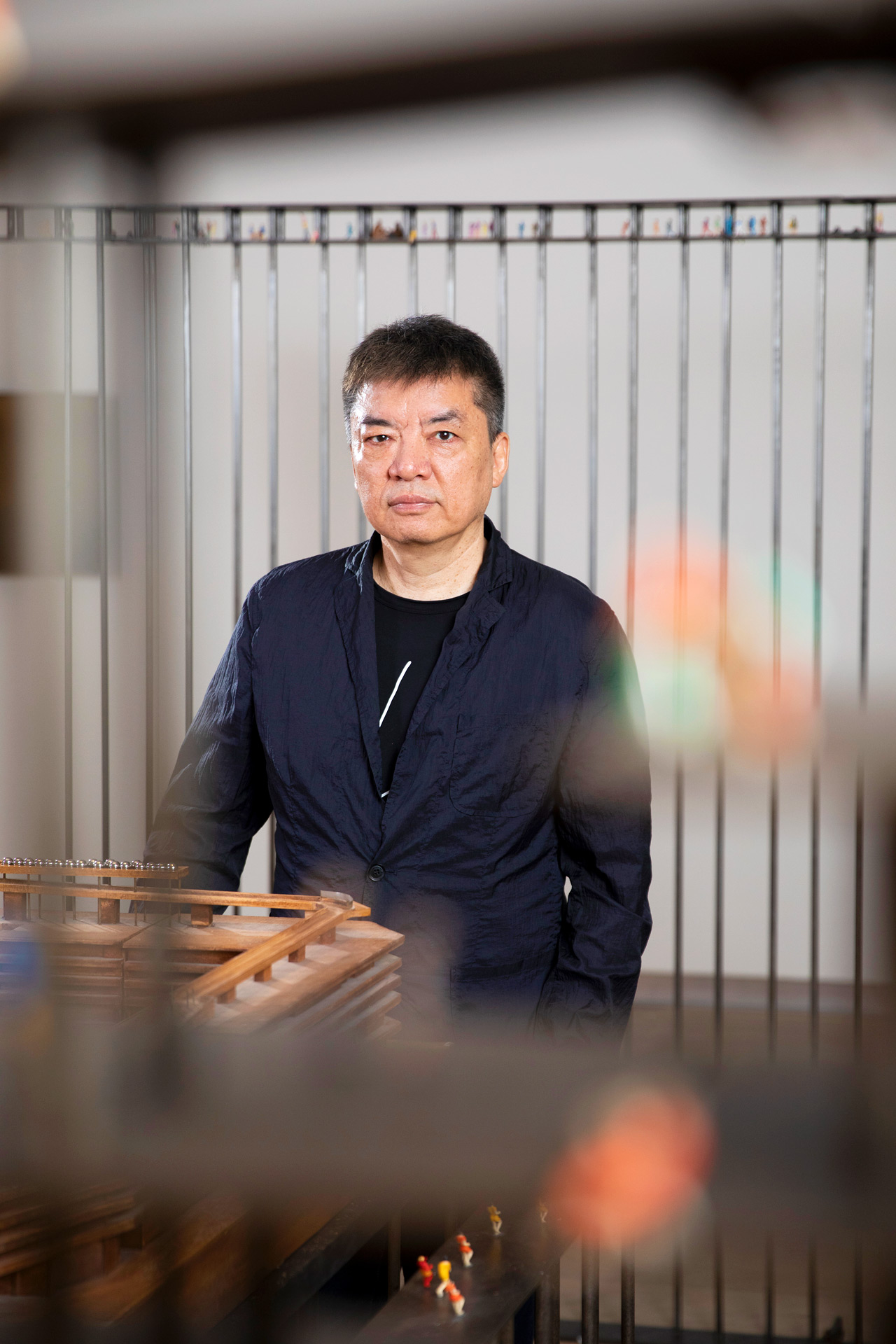 Portrait of artist Liu Jiakun