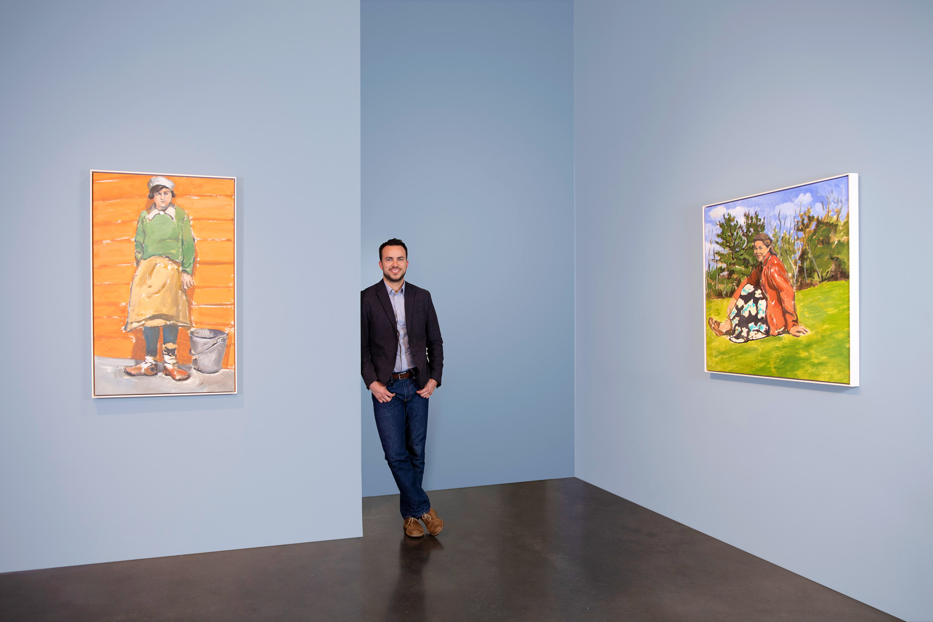 Portrait of artist Marcus Dunn