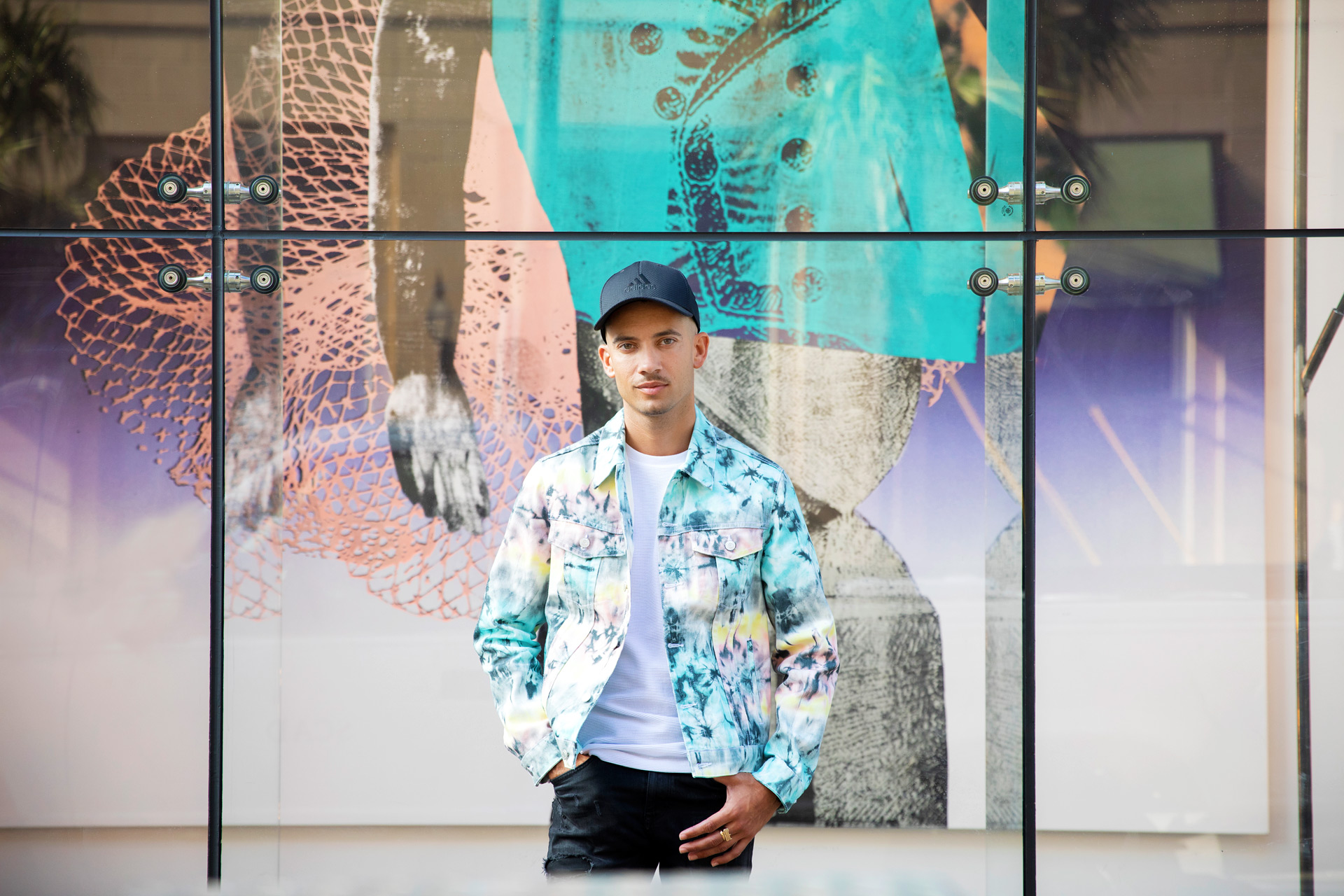 Portrait of artist Raphael Barontini