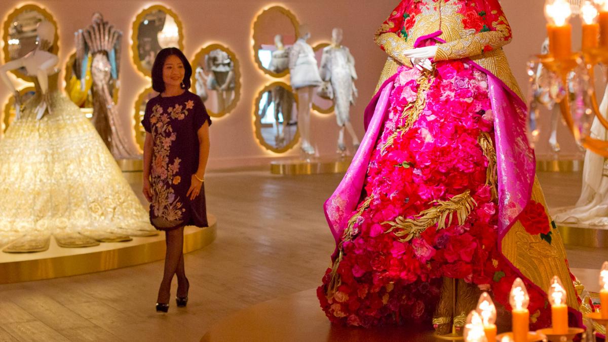 Guo Pei at SCAD FASH Museum of Fashion + Film