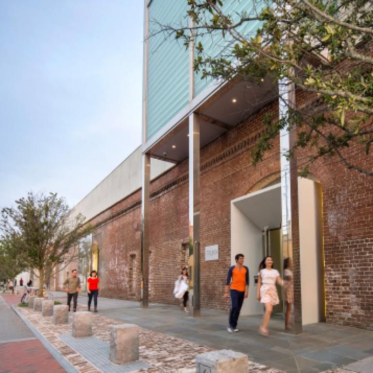 Exterior of SCAD Museum of Art