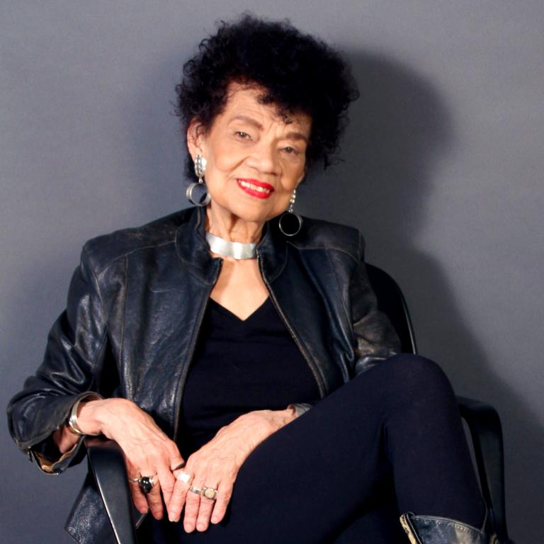Elia Alba, "Portrait of Lorraine O’Grady (Supper Club series)," 2014. Courtesy of the artist.