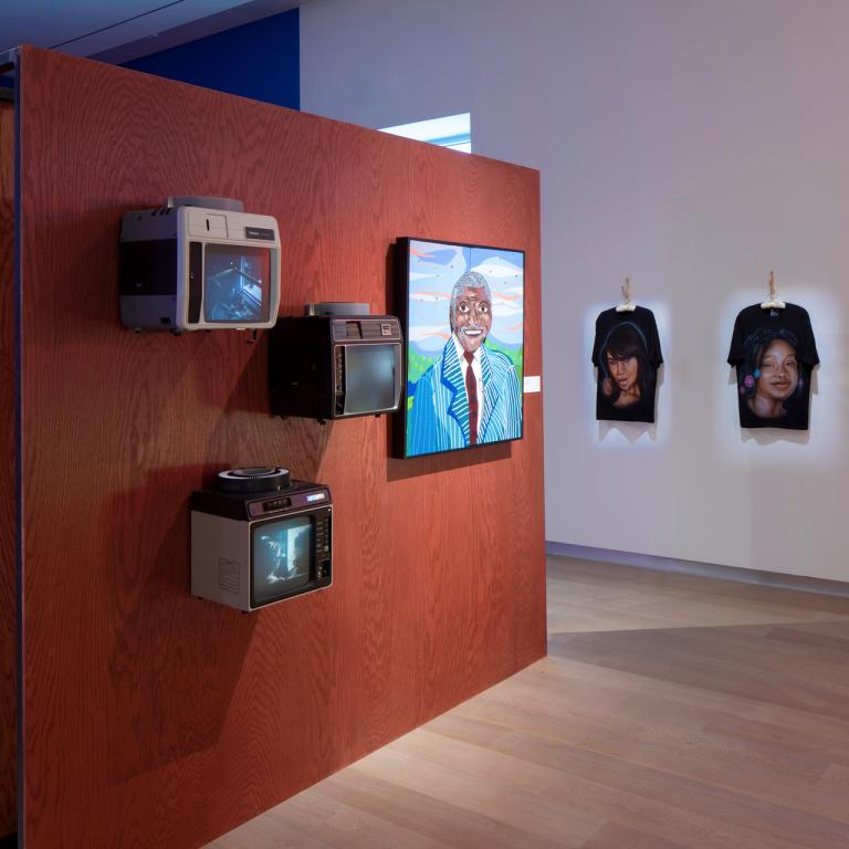 Installation view of SCAD Museum of Art exhibit