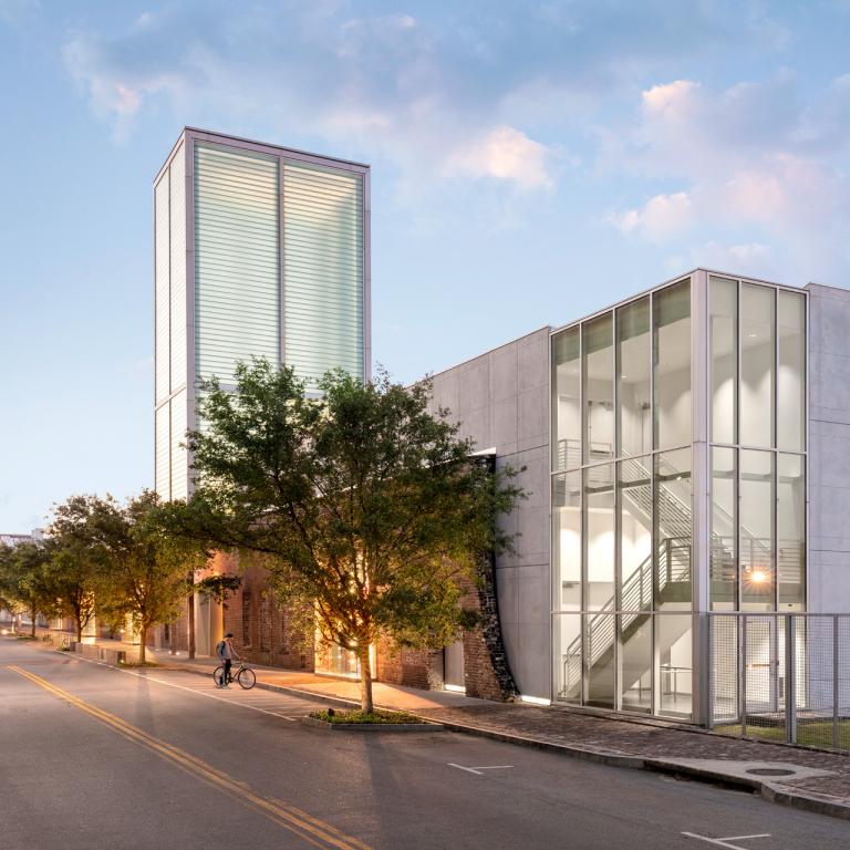 Exterior of SCAD Museum