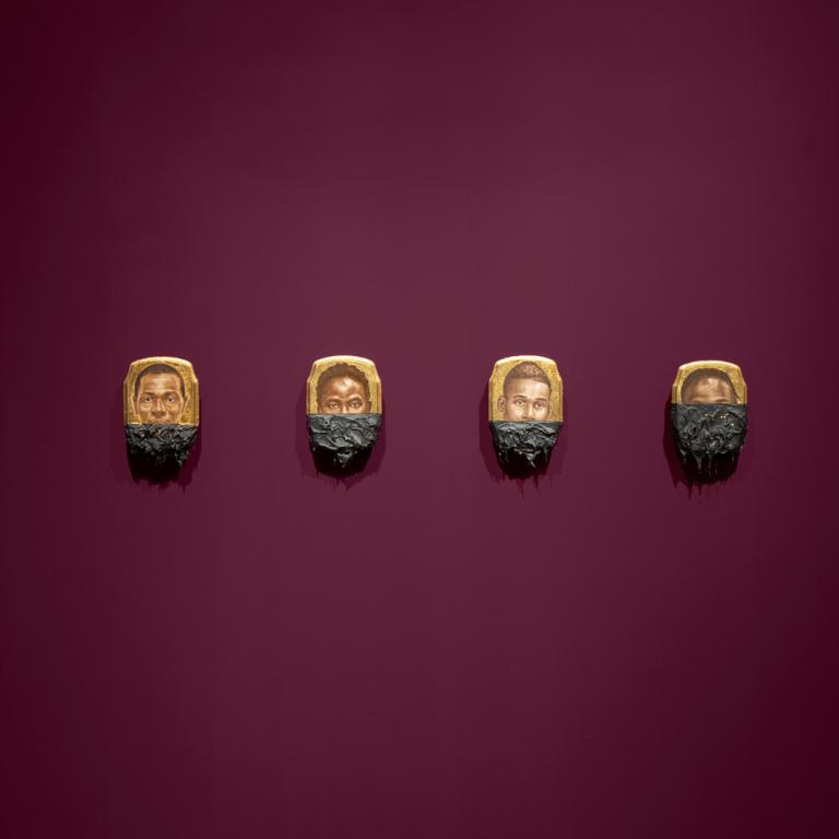Installation view of Embers of Freedom exhibition