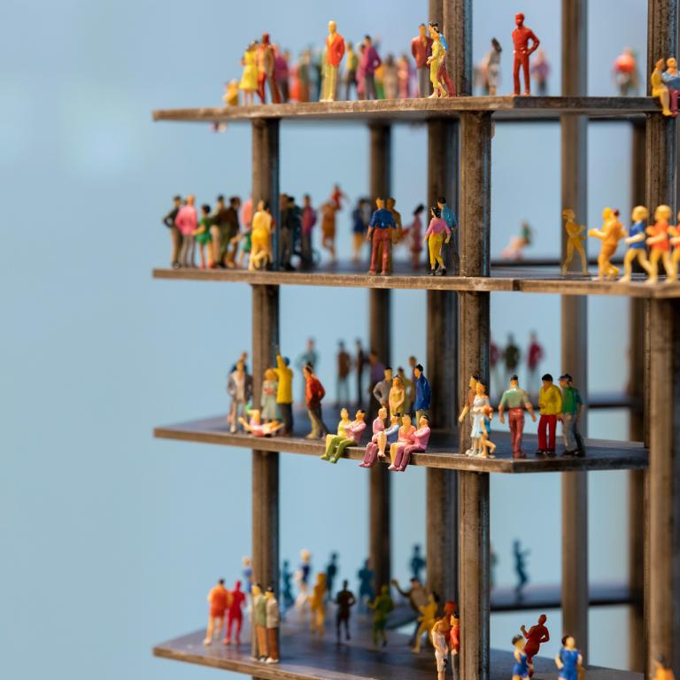 Installation view of Liu Jiakun exhibition