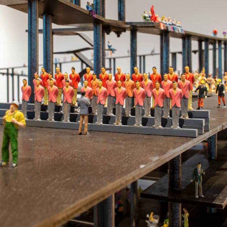 Installation view of Liu Jiakun exhibition