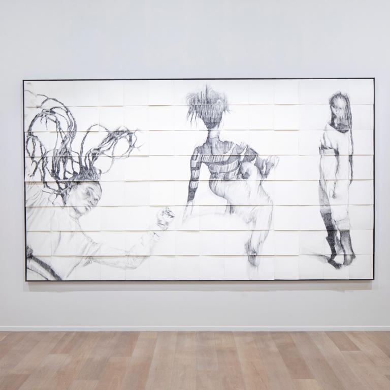 Installation view of Kenturah Davis exhibition
