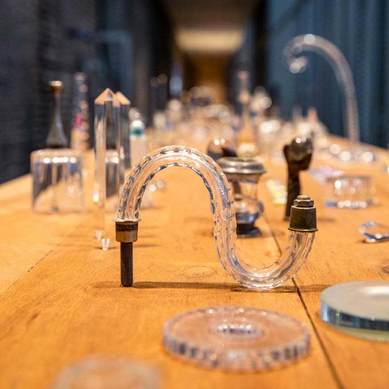 installation view at SCAD Museum