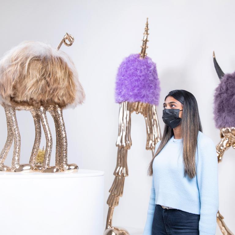 Installation image of Haas Brothers exhibit