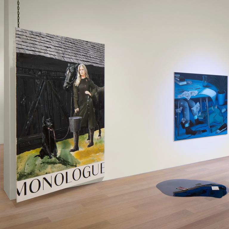 Paulina Olowska exhibit at SCAD Museum