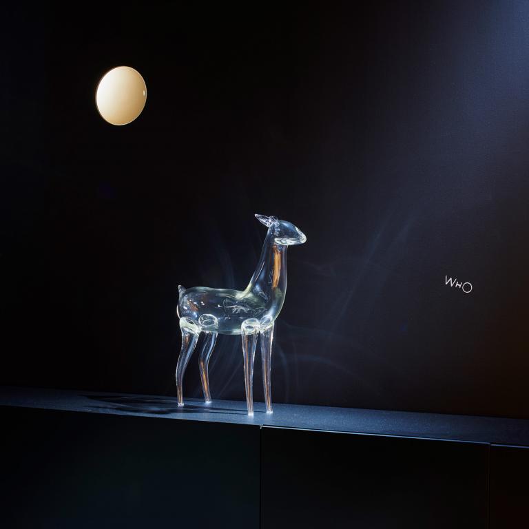 Installation image from Robert Wilson