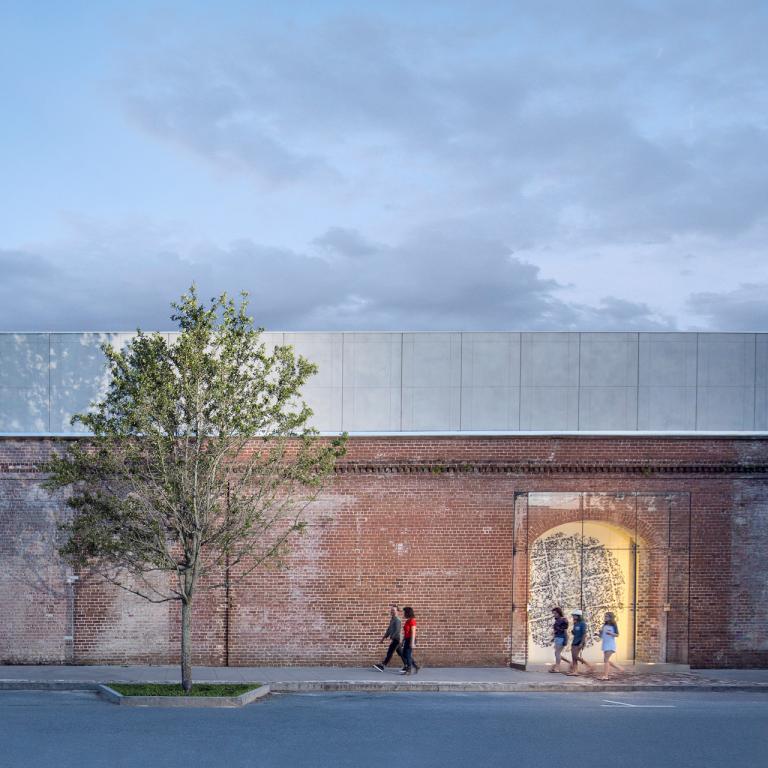Exterior of SCAD Museum
