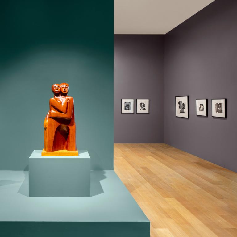 installation view of MoA gallery