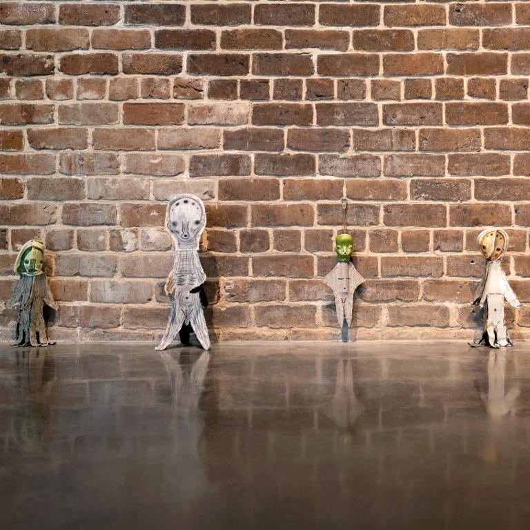 Installation view of SCAD MoA gallery