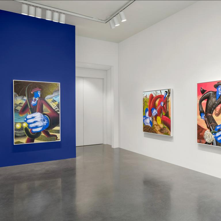 Gallery view of Carter Flachbarth exhibition