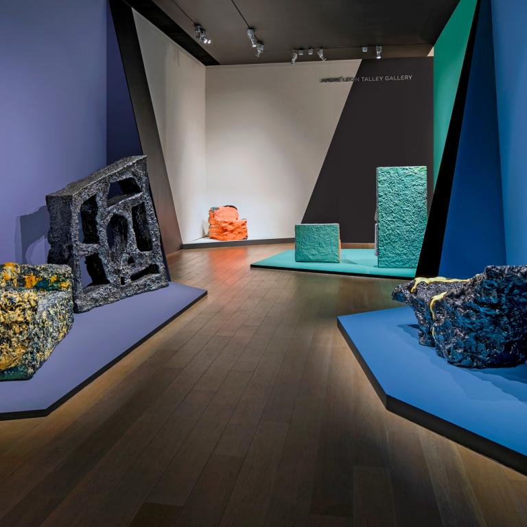 Installation view of SCAD MoA