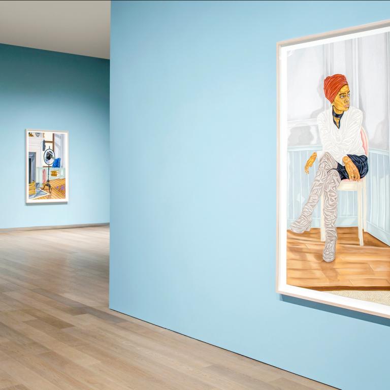 Installation view of SCAD MoA