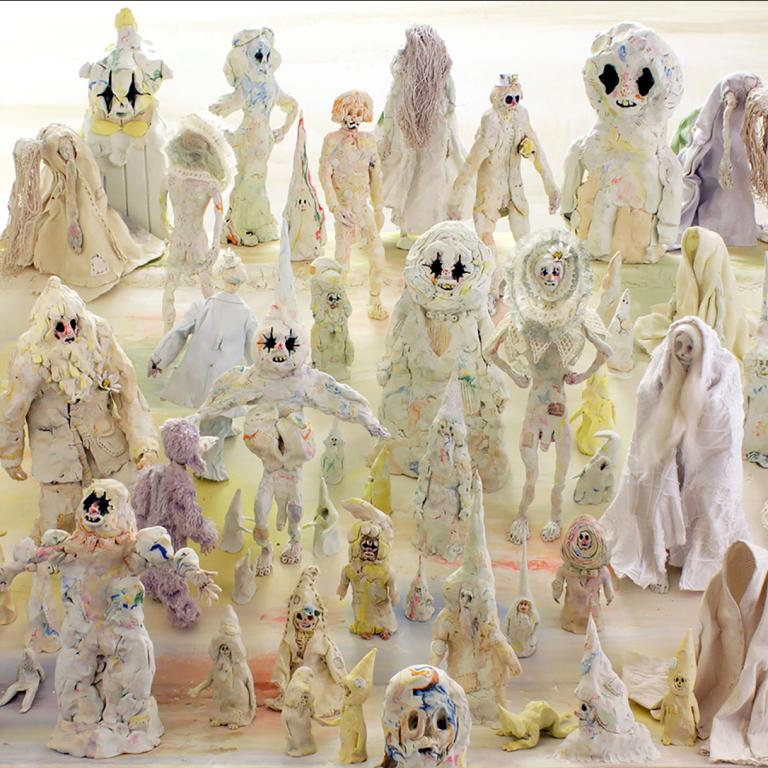 Signature image for Allison Schulnik exhibition