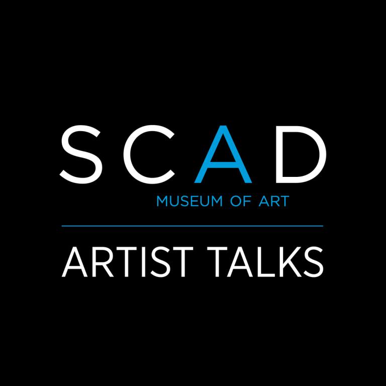 Graphic for museum artist talks