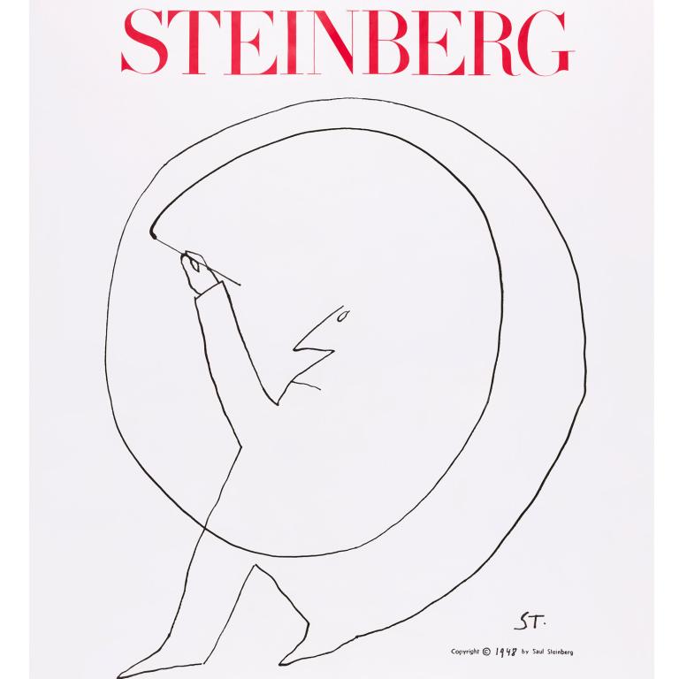 Signature image for Saul Steinberg exhibition