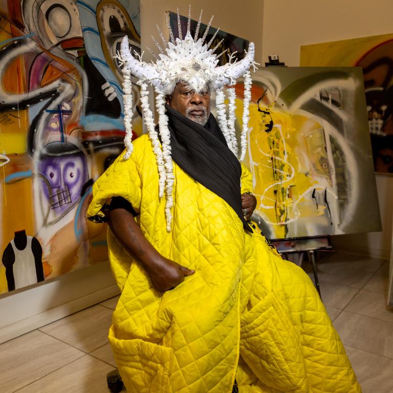 Portrait of George Clinton