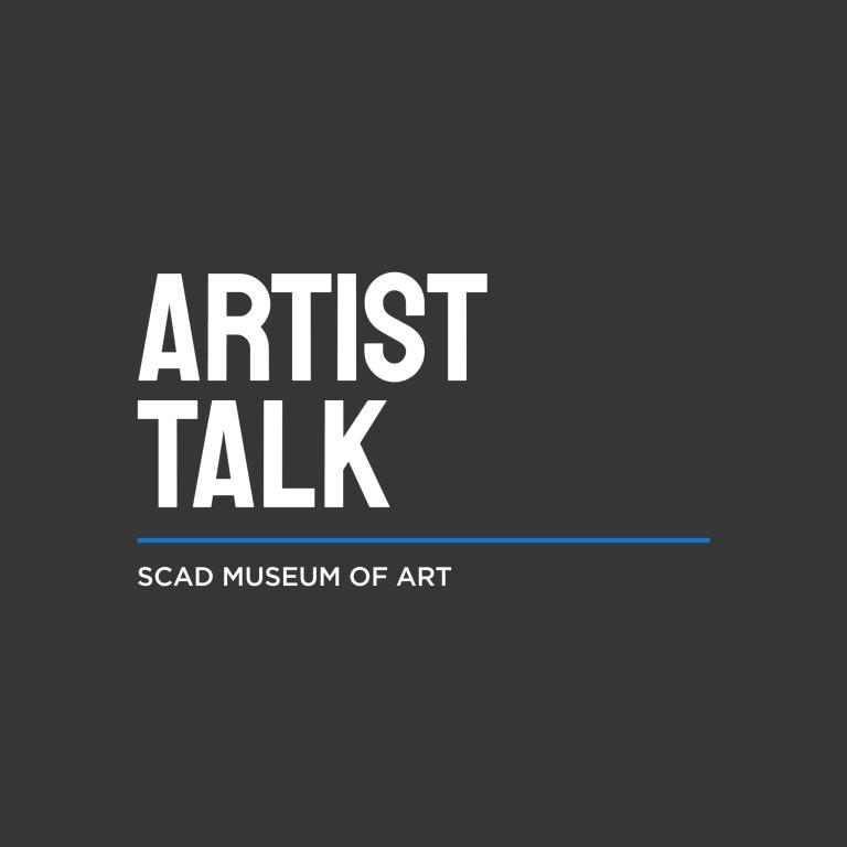 graphic for artist talk
