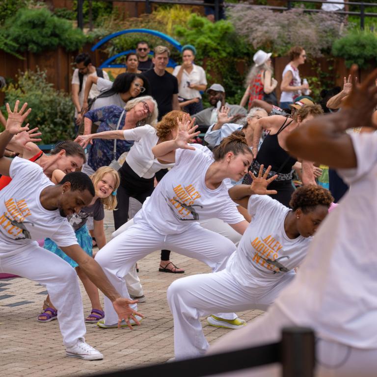dance workshop participants