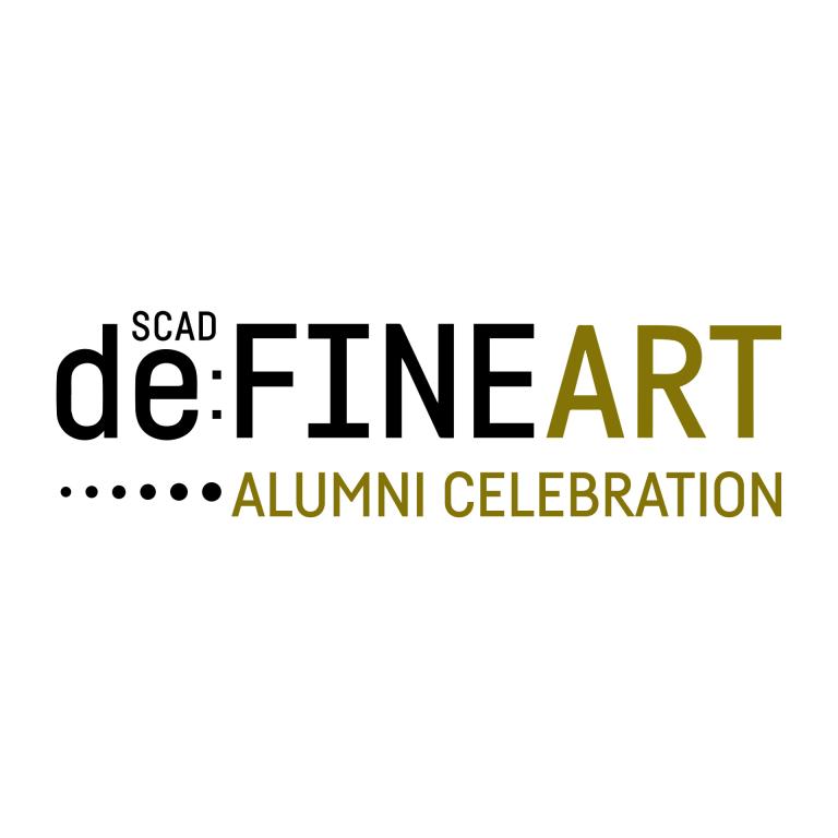 graphic for define art alumni celebration