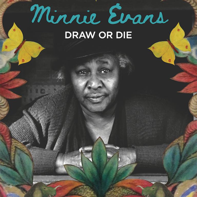 film poster for Minnie Evans screening