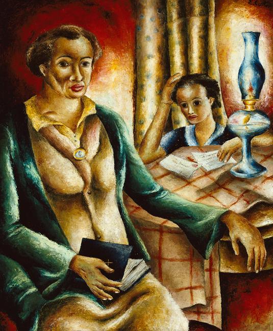 36" x 30" Oil on canvas 1938