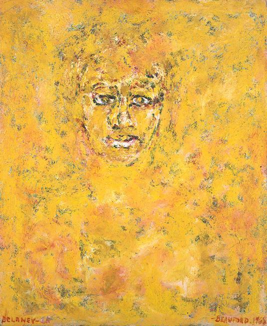 24" x 19.5" Oil on canvas 1968