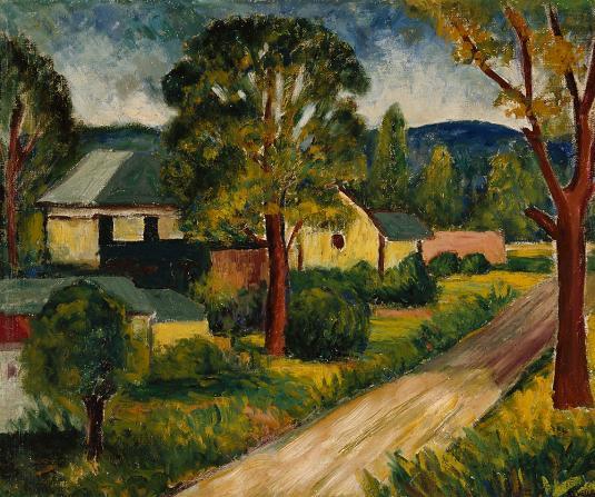 20" x 24" Oil on canvas 1940