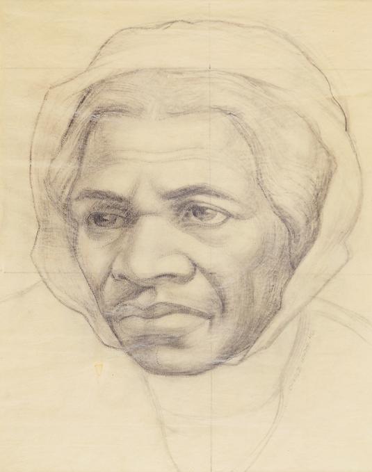14" x 11.5" Pencil on paper 1940