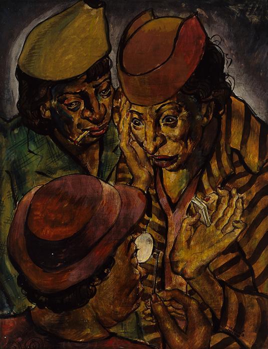 22" x 17" Oil on canvas 1938