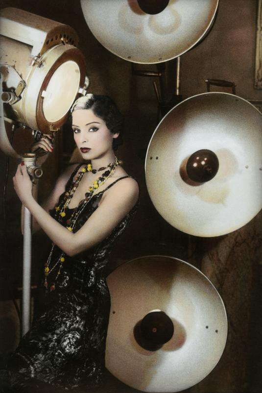 15" x 10" Hand colored silver gelatin print 1993