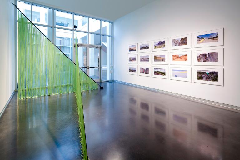 Cory Imig, B.F.A., fibers, 2008, "Notes on Sculpture," 2017. Image courtesy of Savannah College of Art and Design.