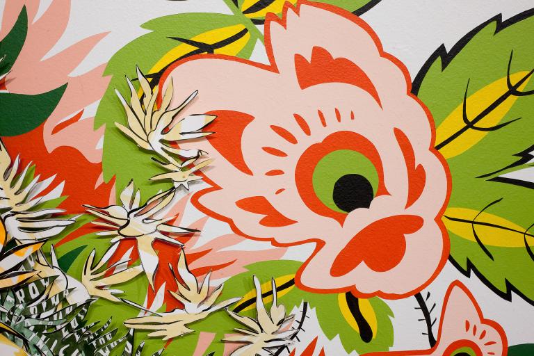Natasha Bowdoin, “Garden Plot,” site-specific installation at Roswell Museum and Art Center, 2013. Image courtesy of the artist and Monya Rowe Gallery, New York.