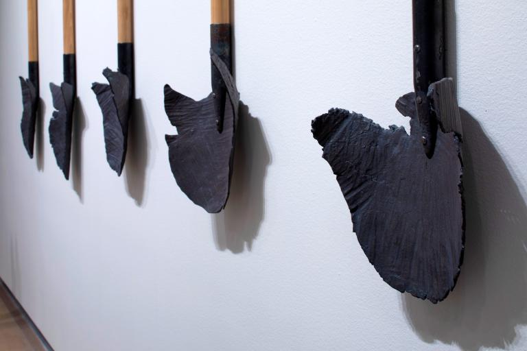 Carla Fernandez and Pedro Reyes Think Twice exhibition installation