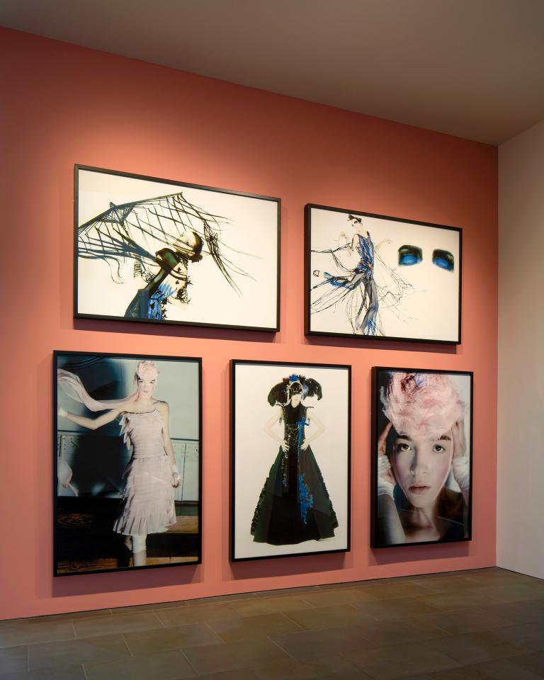 Karl Lagerfeld photographs on display at SCAD Museum of Art