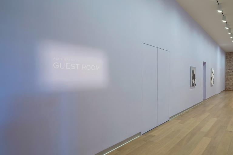 Installation view of Alex Gardner exhibit at SCAD Museum of Art
