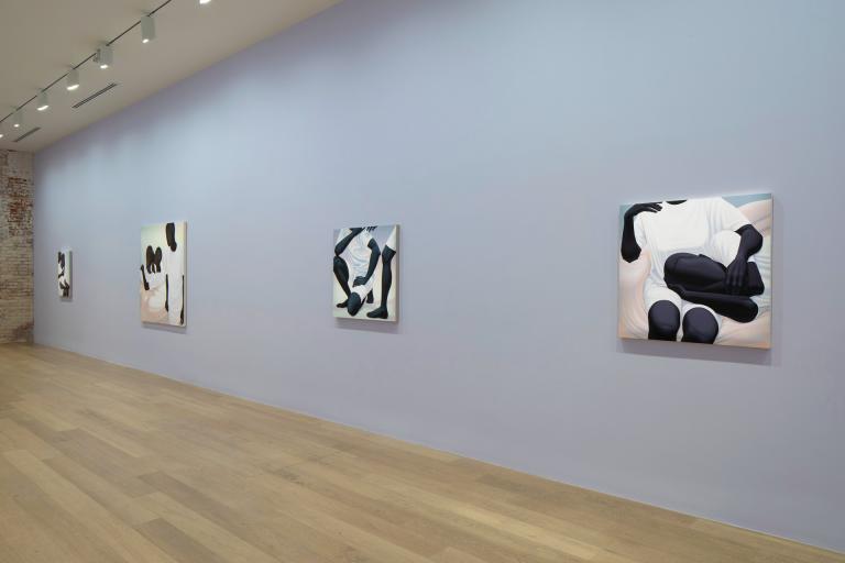 Installation view of Alex Gardner exhibit at SCAD Museum of Art