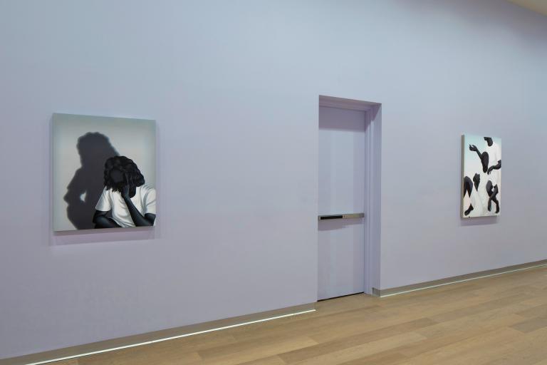 Installation view of Alex Gardner exhibit at SCAD Museum of Art
