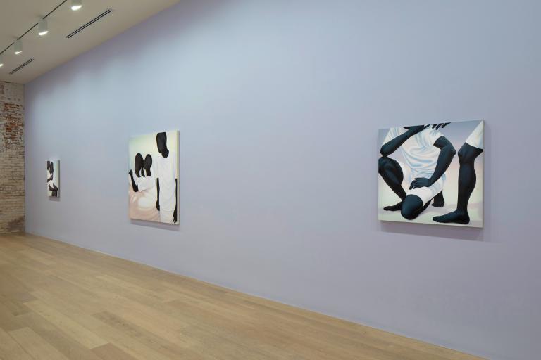 Installation view of Alex Gardner exhibit at SCAD Museum of Art