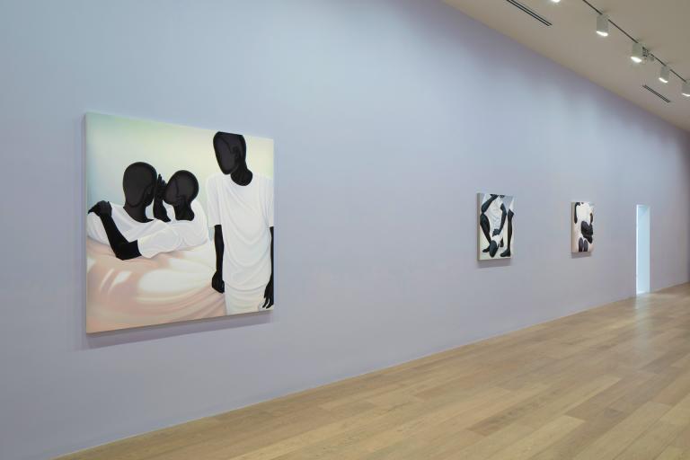 Installation view of Alex Gardner exhibit at SCAD Museum of Art