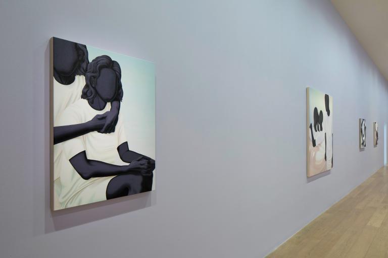 Installation view of Alex Gardner exhibit at SCAD Museum of Art