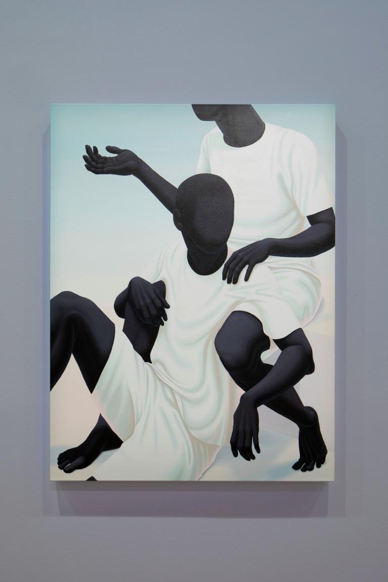 Installation view of Alex Gardner exhibit at SCAD Museum of Art
