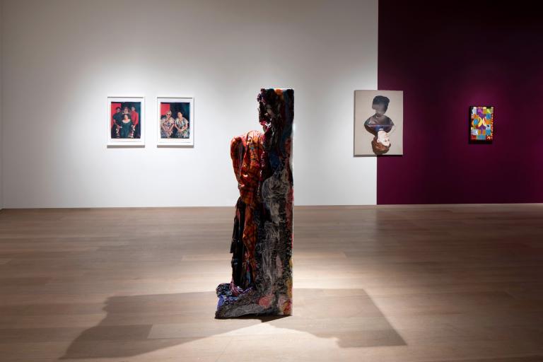 Installation view of "Frederick Douglass: Embers of Freedom"
