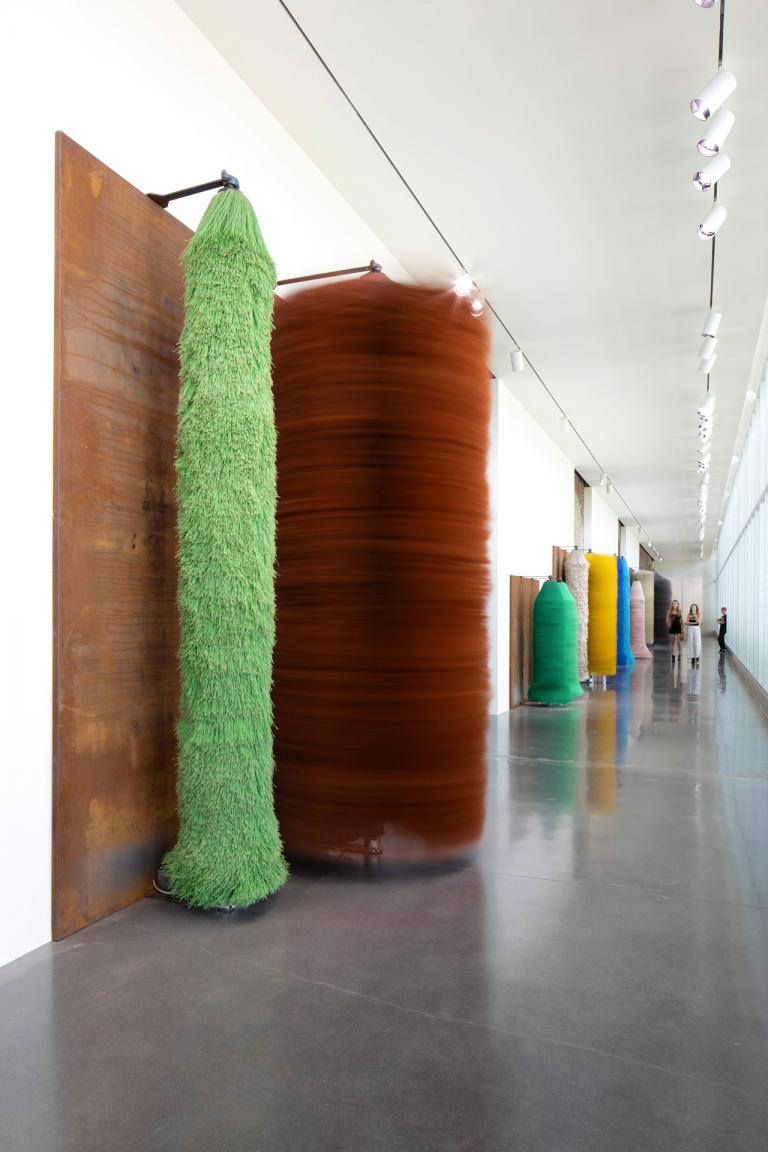 Installation view of 'Lara Favaretto: Works from Rennie Collection" exhibition